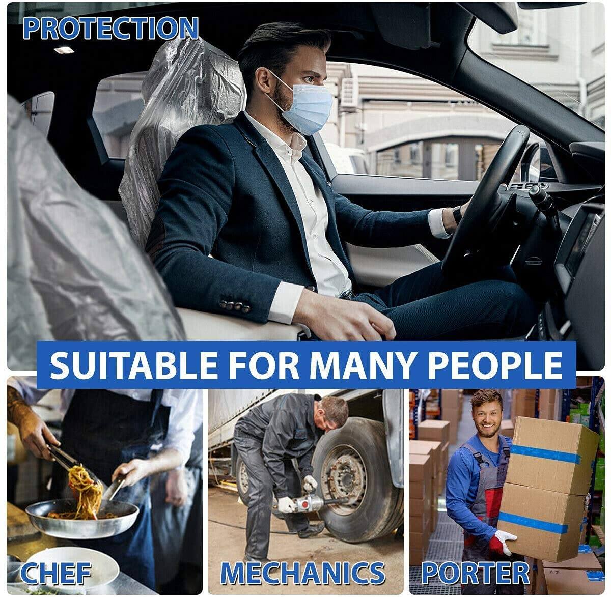 PROTECTION  
SUITABLE FOR MANY PEOPLE  

CHEF  
MECHANICS  
PORTER