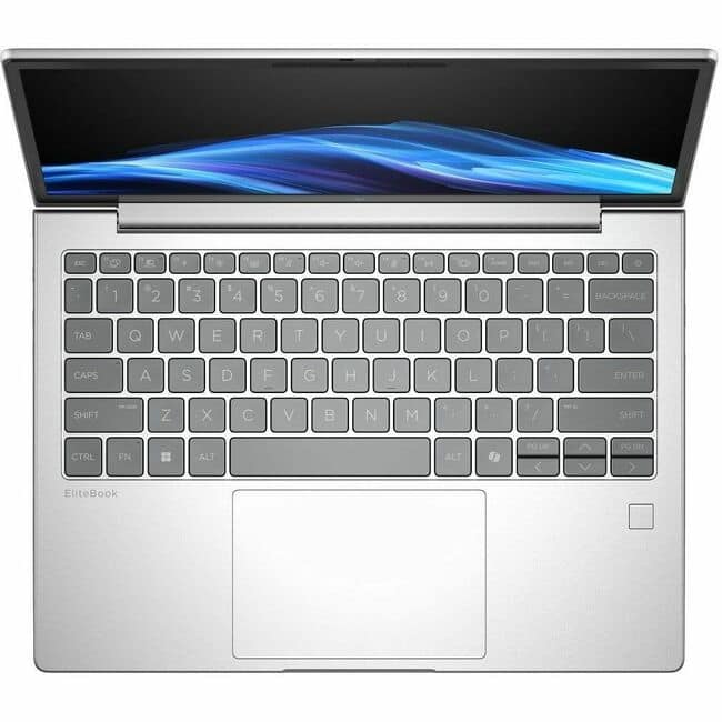 HP - EliteBook 6 G1i 13.3" Notebook - WUXGA - Intel Core Ultra 5 235U - vPro Technology - 16 GB - 512 GB SSD - English Key - Pike Silver Aluminum