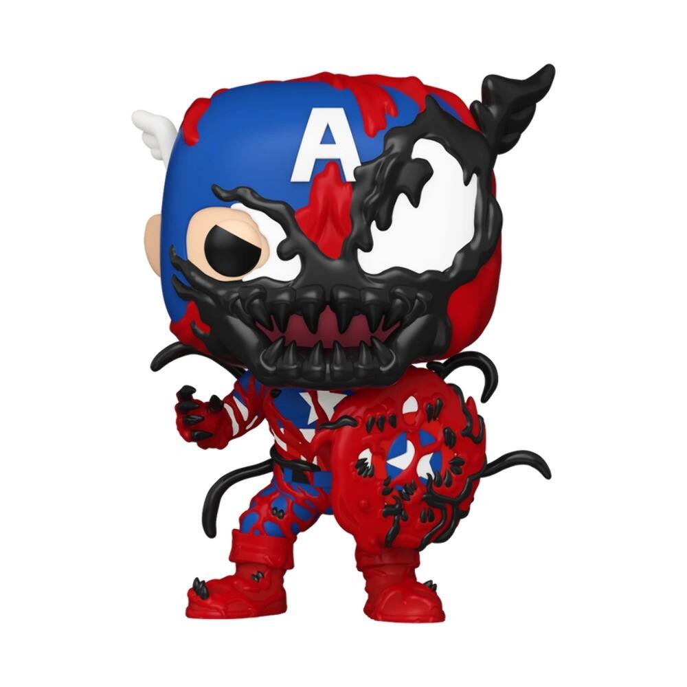 Angle. Funko - Funko Pop! Carnage: Captain America - Multicolor.
