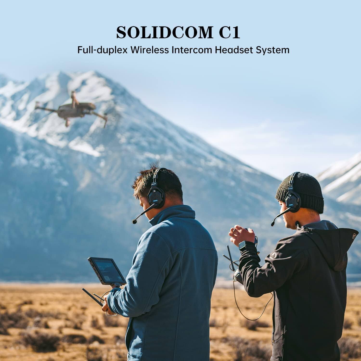 SOLIDCOM C1  
Full-duplex Wireless Intercom Headset System