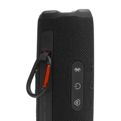 JBL Flip 7 Portable waterproof and drop proof speaker 2025 Black JBL Flip 7 Portable waterproof and drop proof speaker 2025 Black