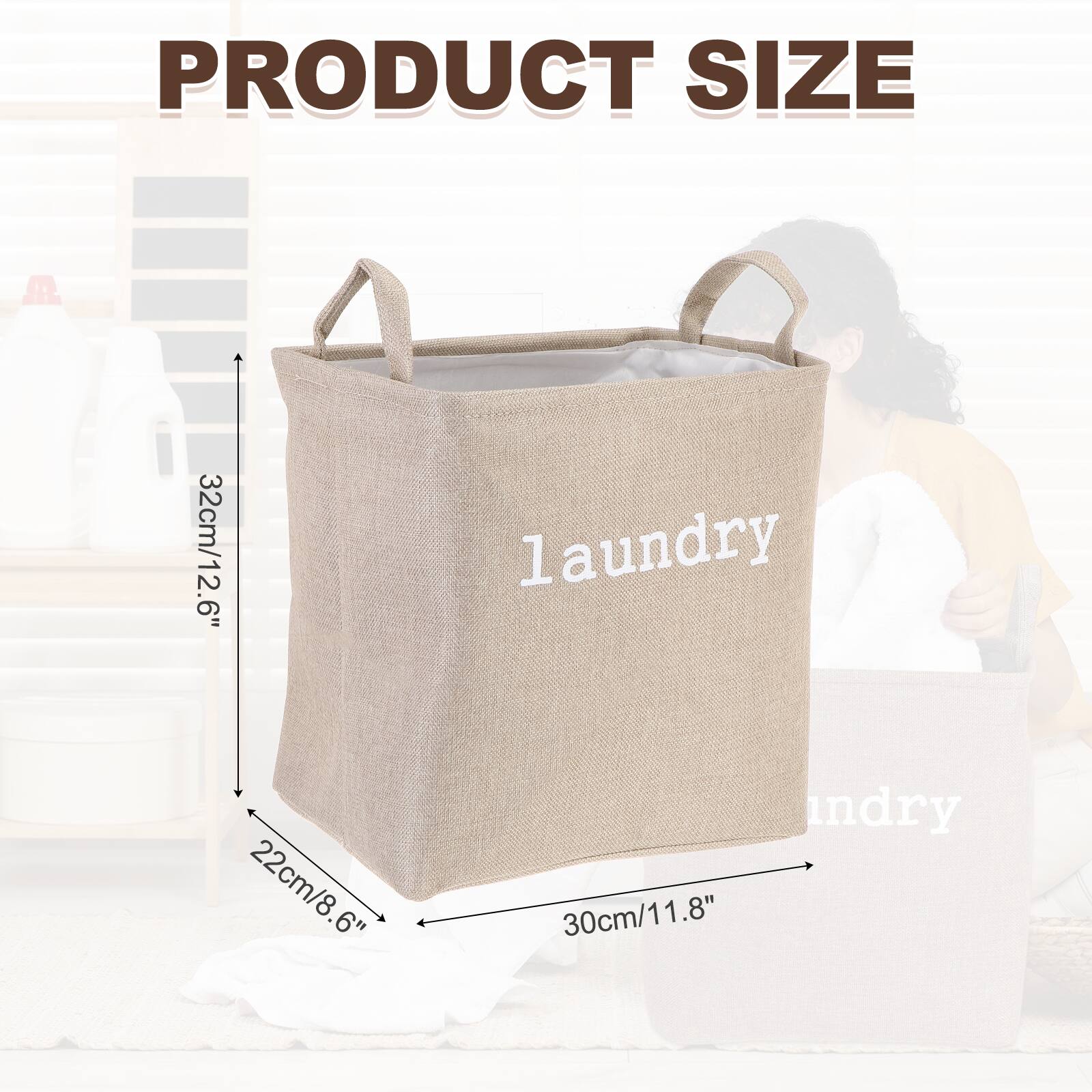 PRODUCT SIZE
32cm/12.6" 22cm/8.6" 30cm/11.8"
