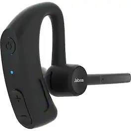 Jabra - Perform 45 Earset - Mono - USB - Wireless - Bluetooth - 300 ft - 20 Hz to 20 kHz - Behind-the-ear - Monaural - Black