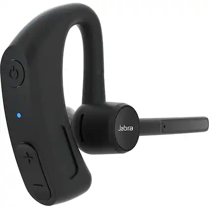 Front. Jabra - Jabra Perform 45 Earset - Mono - USB - Wireless - Bluetooth - 300 ft - 20 Hz to 20 kHz - Behind-the-ear - Monaural - Black.