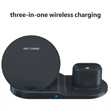 three-in-one wireless charging
FAST CHARGE