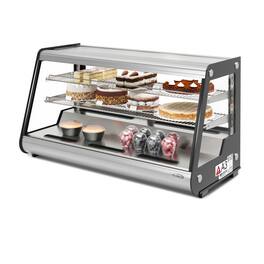 Koolmore - 48 in. Countertop Bakery Display Refrigerator, 7 cu. ft. (CDC-7C-SS) - Stainless Steel