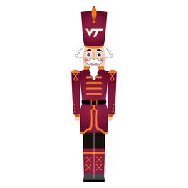 Fan Creations - Virginia Tech Hokies 46" Nutcracker Leaner - Multicolor