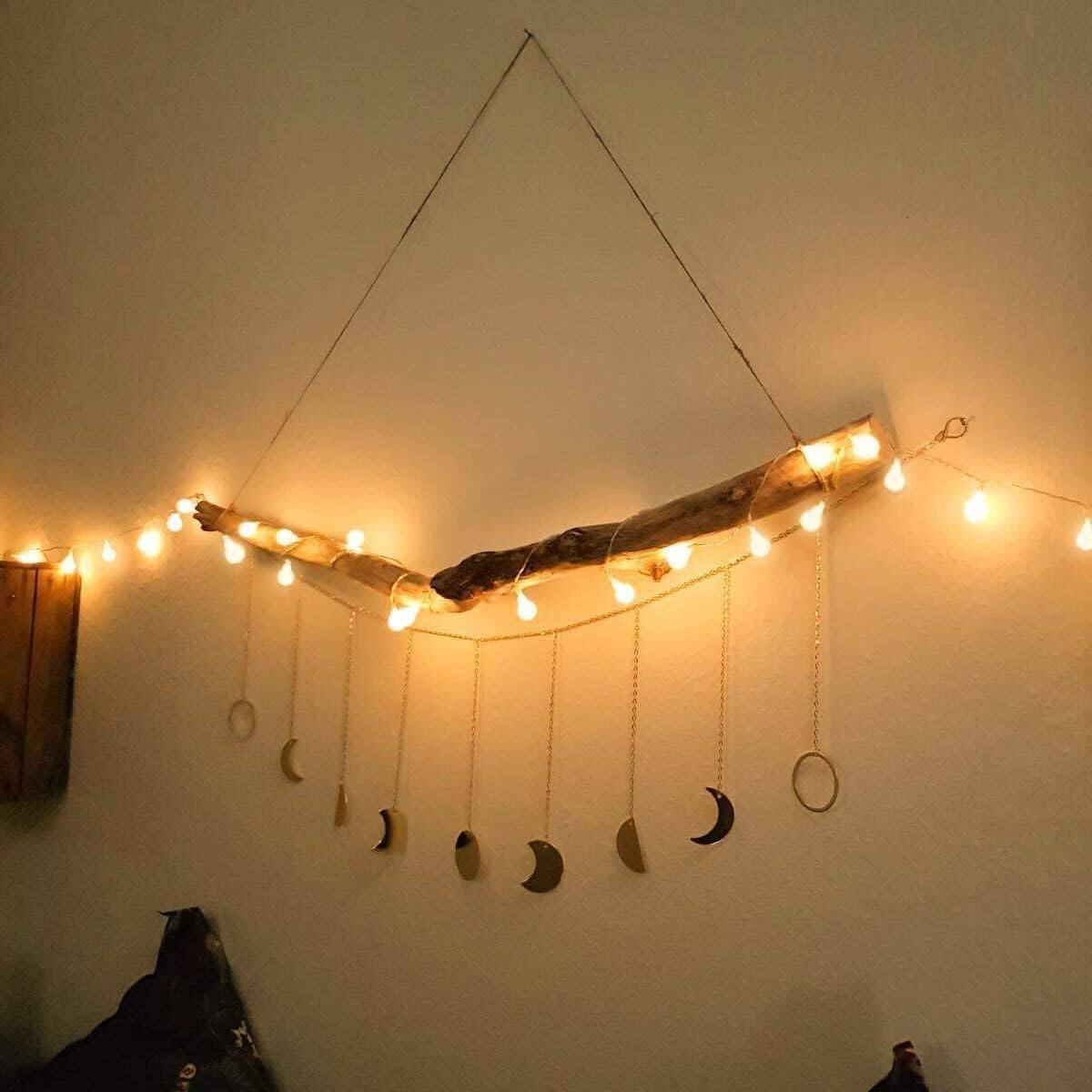 Alt View 1. Lepro - 16.4ft 50-Bulbs LED Globe String Light, Battery Powered with Remote, for Garden Patio Wedding Christmas Tree Party.