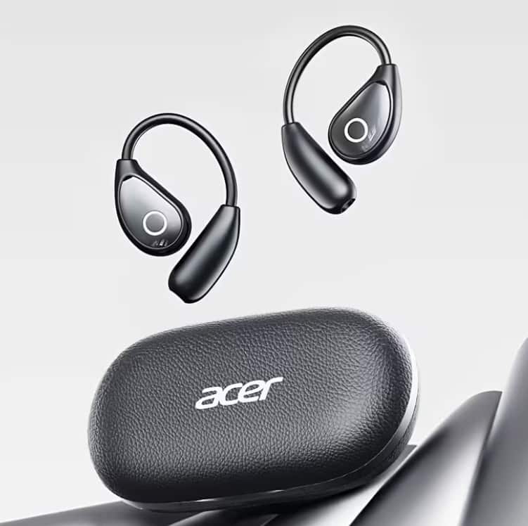 Acer - OHR515 Pure Bass Wireless Headphones - New over-ear design, long battery life, wireless connectivity