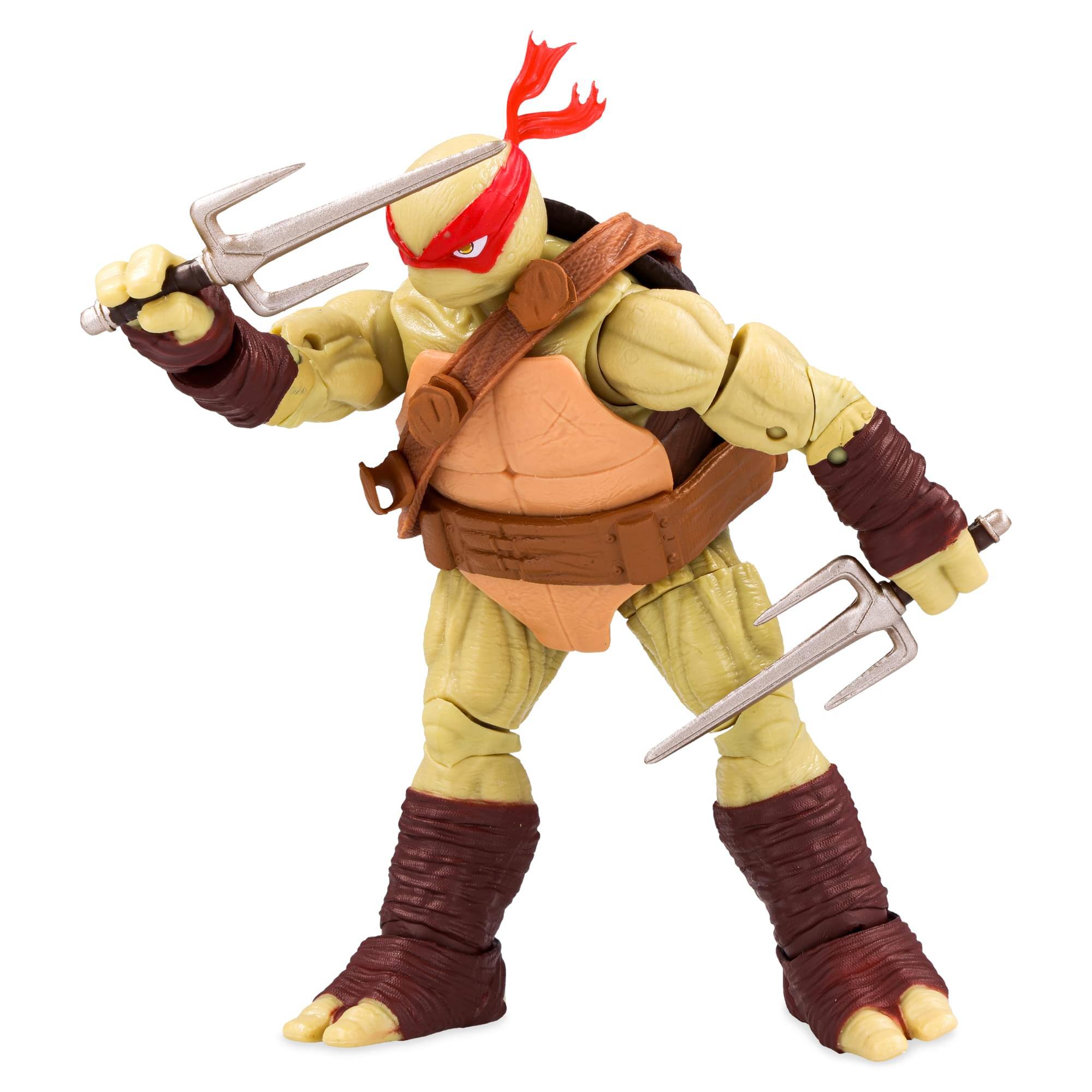 Alt View 10. The Loyal Subjects - Teenage Mutant Ninja Turtles BST AXN 5-inch Figure | Raphael & Comic - Red.