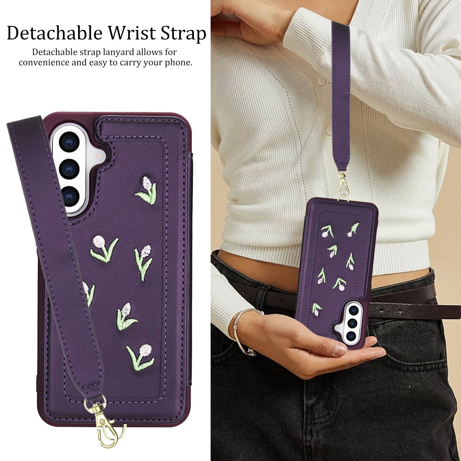 Detachable Wrist Strap

Detachable strap lanyard allows for convenience and easy to carry your phone.