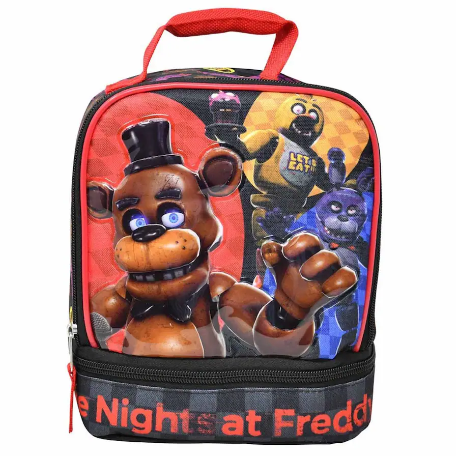 Bioworld Kids Insulated Lunch Bag with Handle, Five Nights at Freddys ...