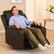 Alt View 1. CloudRest Pro - Recliner Chair with Cup Holders PU Rocking Chair with Side Pockets Single Sofa Seat,Brown - Brown.