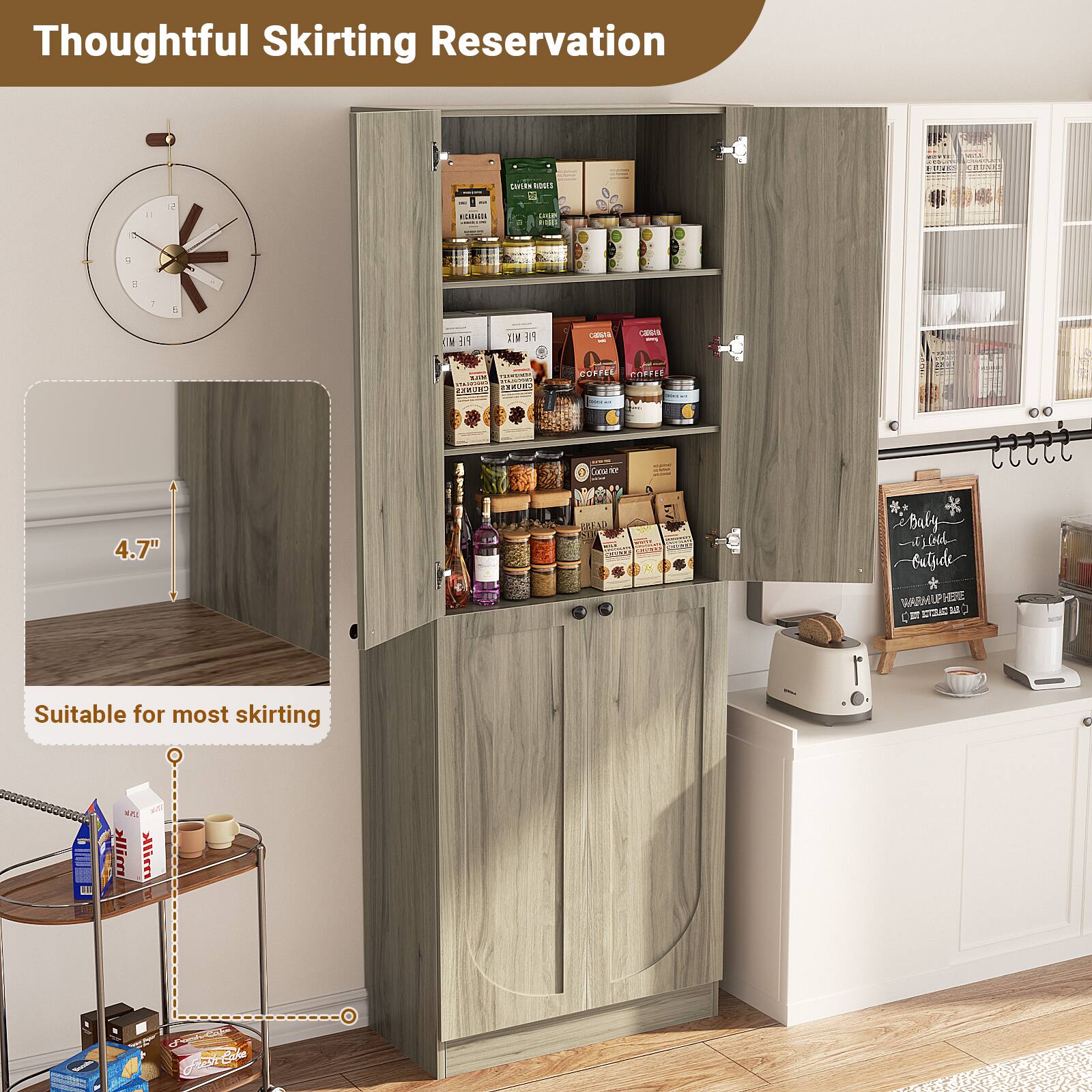 Thoughtful Skirting Reservation

4.7" Suitable for most skirting