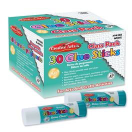Charles Leonard - Economy Glue Stick Classpack .28 oz. Clear Pack of 30
