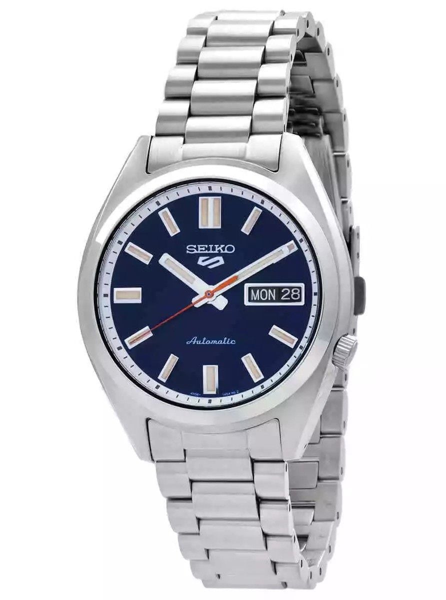 Seiko - Sports SNXS Series Stainless Steel Rinse Dial Automatic SRPK87K1 100M Men's watch - Blue price history on PriceWatchPro