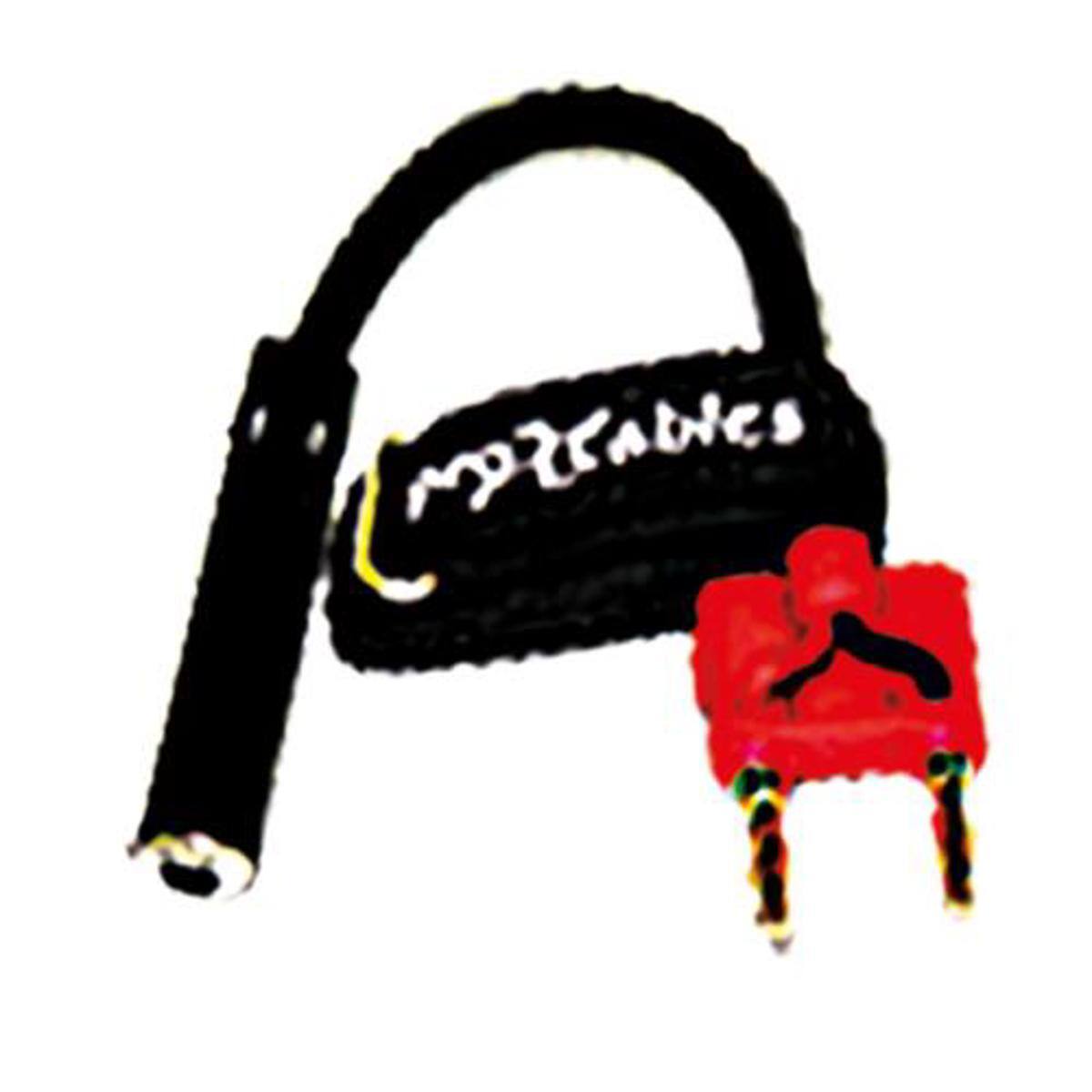 Front. ProX - ProX XC-BNQF-RD 6" Adapter Banana Red to 1/4" TS-F Speaker Cable.