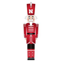 Fan Creations - Nebraska Huskers 46" Nutcracker Leaner - Multicolor