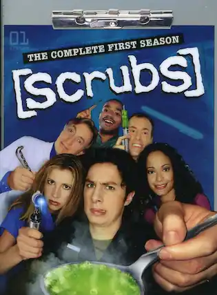 Front. Scrubs - Scrubs: The Complete First Season - DVD.