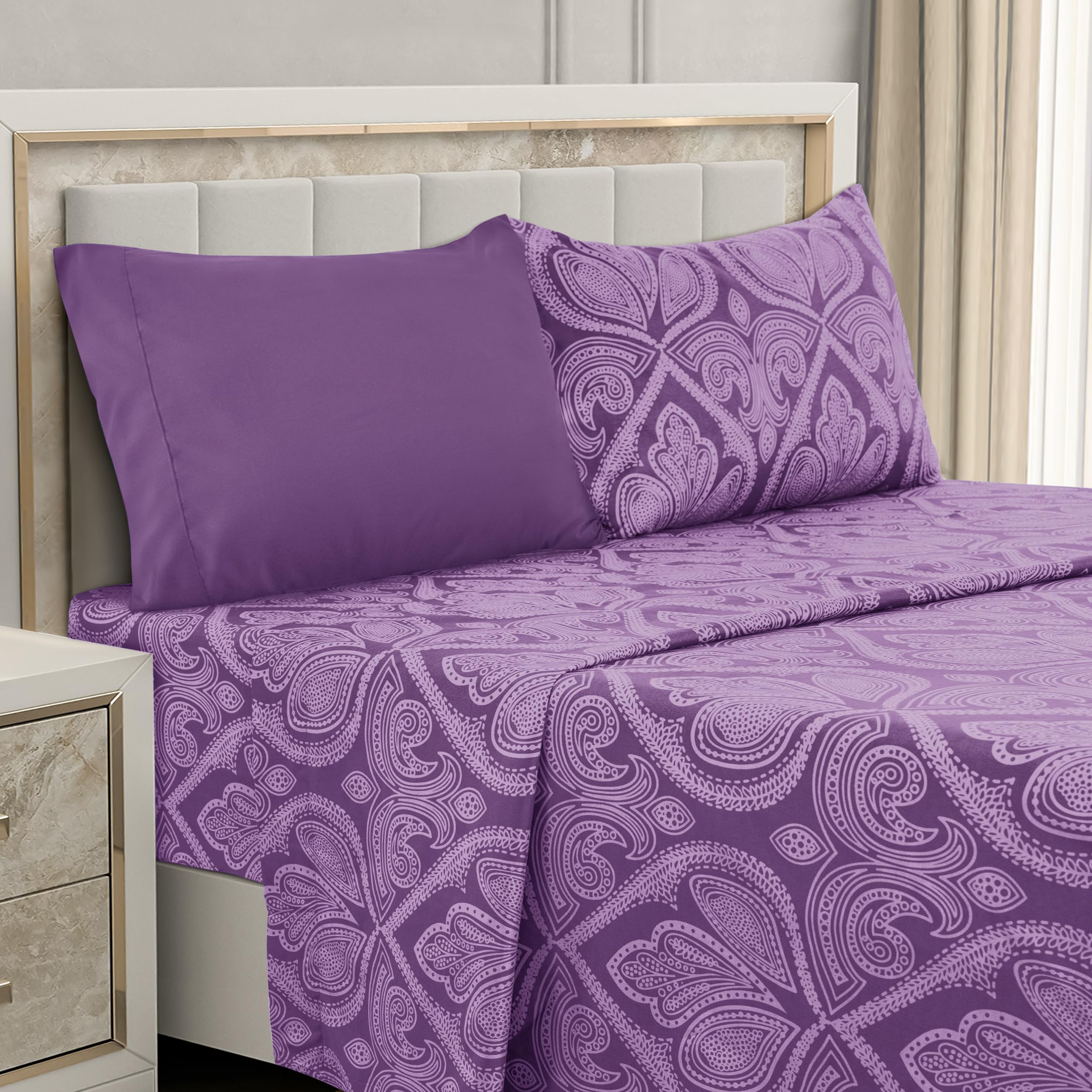 Paisley Purple Twin