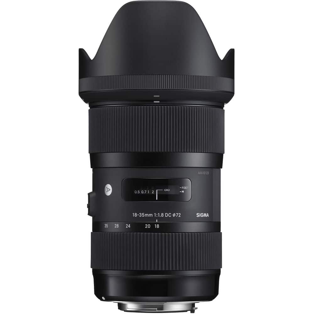 Sigma 18 35mm f/1.8 Canon EF Bundle (International Version) 210