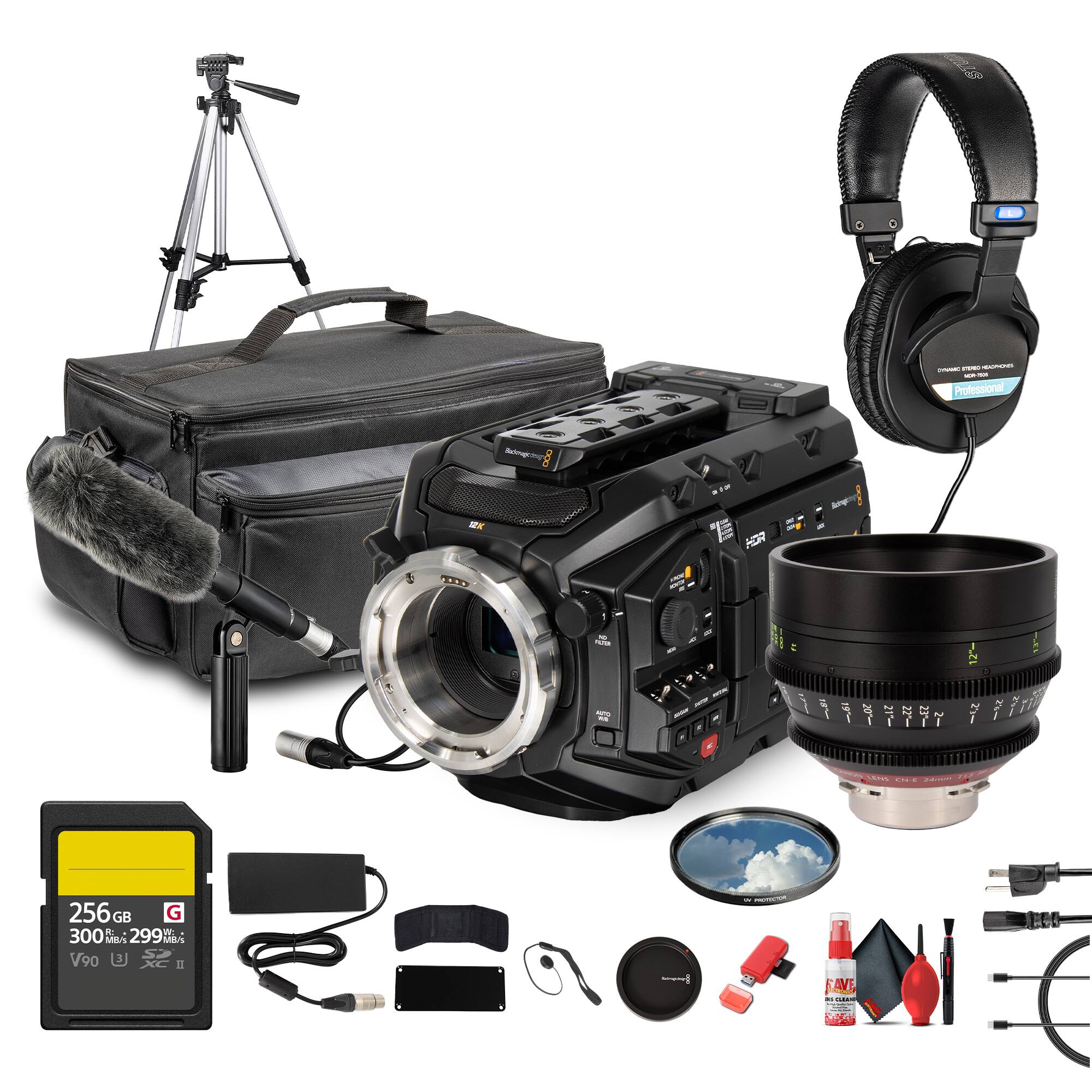 Blackmagic Design - URSA Mini Pro 12K | Super 35 Digital Camera with 12K Resolution + More price history on PriceWatchPro
