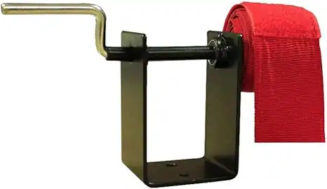 Front. Amber Sporting Goods - Sporting Goods Handwrap Roller - Black.