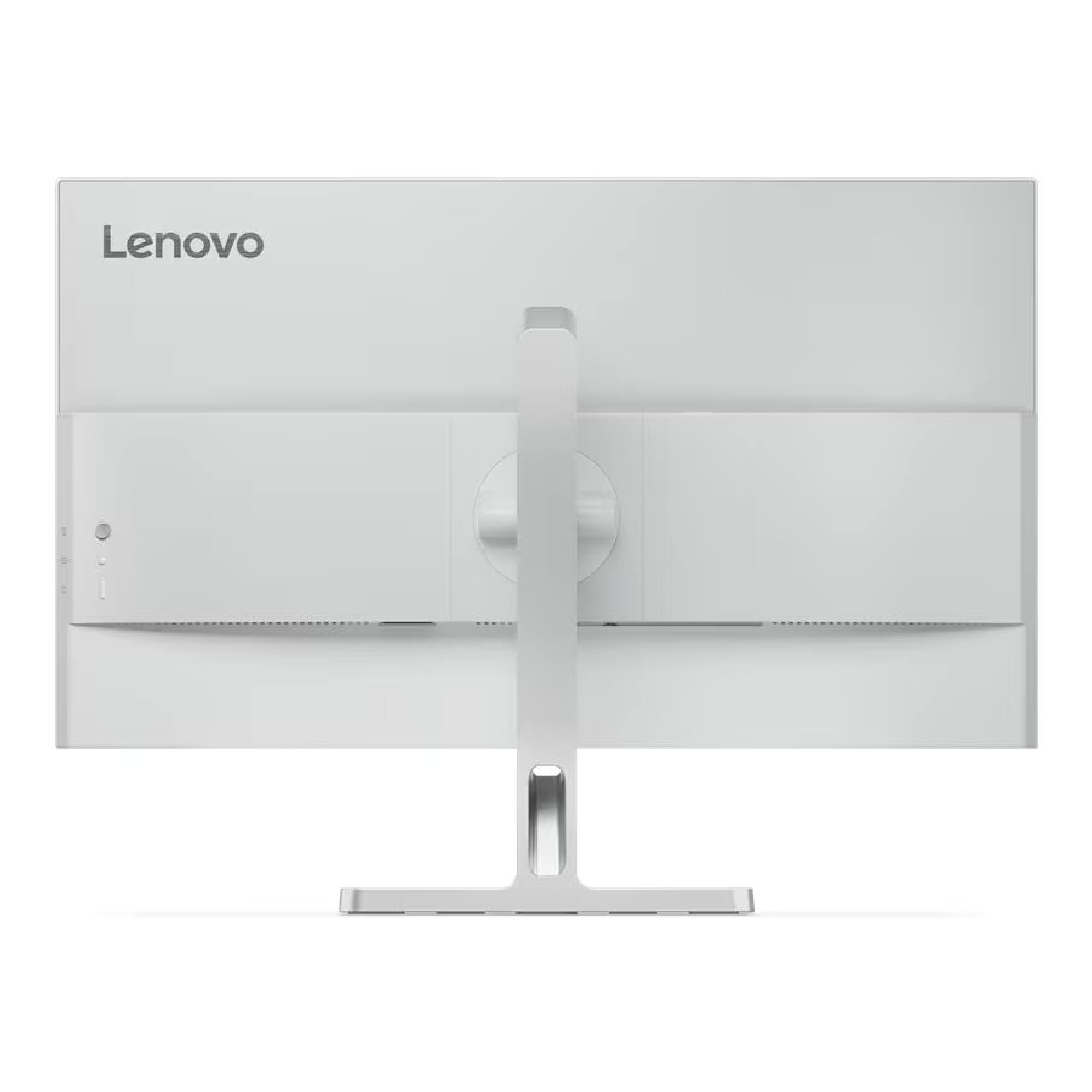 Back. Lenovo - Lenovo L27h-4A 27" Monitors 1HDMI 1VGA 0USB 350 nits 48Hz IPS 1ms - Cloud Grey.