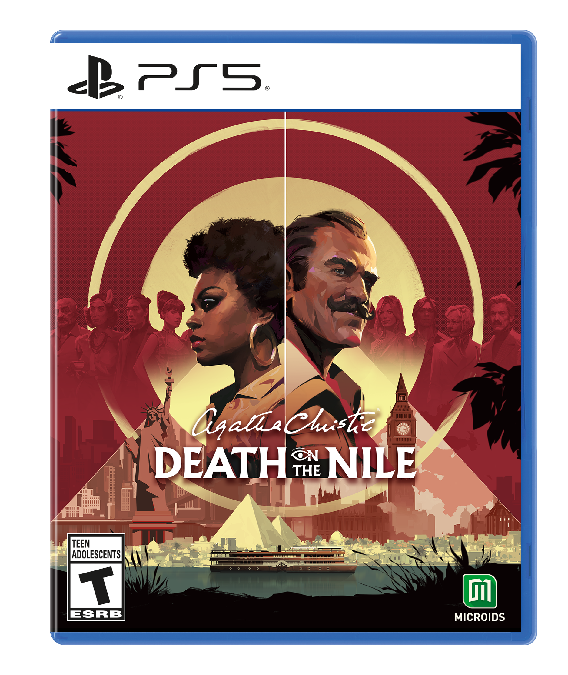 PS5 Agatha Christie DEATH ON THE NILE TEEN ADOLESCENTS T ESRB MICROIDS
