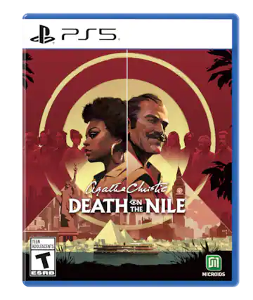 PS5 Agatha Christie DEATH ON THE NILE TEEN ADOLESCENTS T ESRB MICROIDS - T (Teen 13+)
