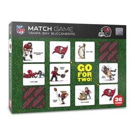 YouTheFan - Tampa Bay Buccaneers Licensed Memory Match Game - Multicolor