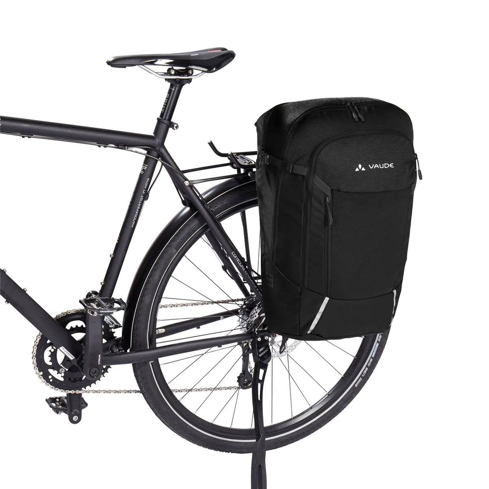 Alt View 3. VAUDE - Vaude Cycle 28 II Backpack/Bike Bag - Black - Black.