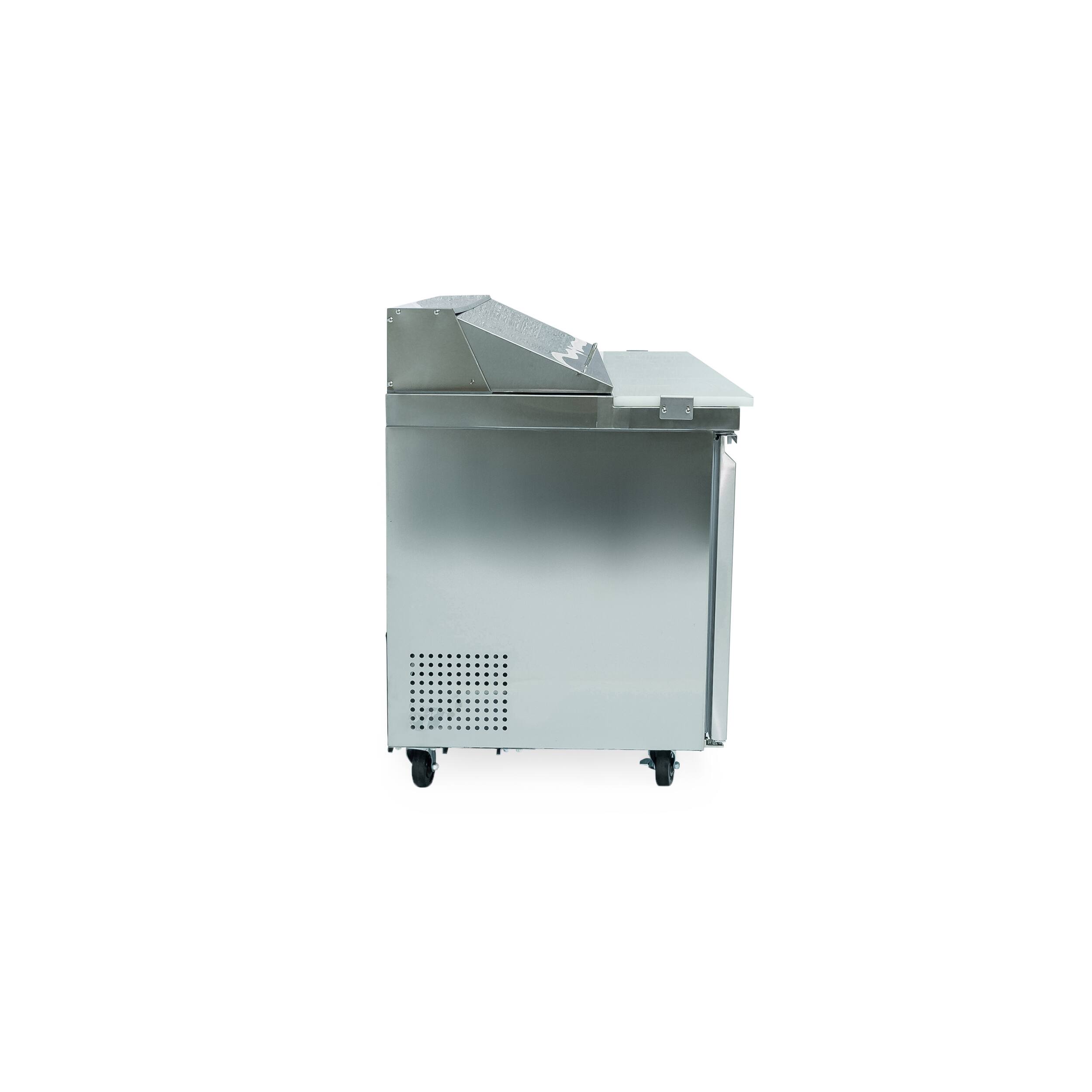 Alt View 8. Magic Chef - Commercial 18 cu. ft. Refrigerator in Stainless Steel - Stainless Steel.