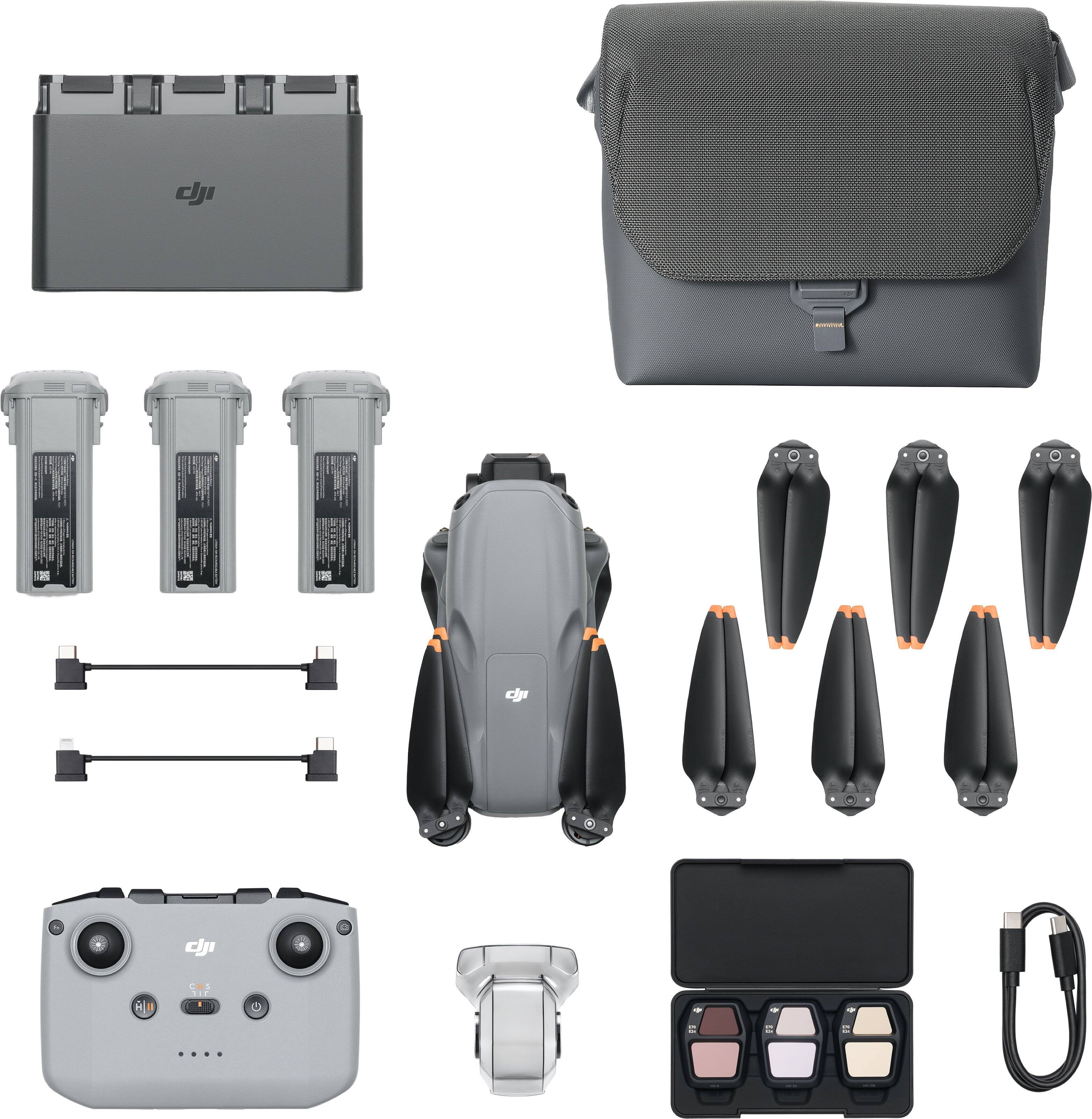 Angle. DJI - DJI Air 3S Drone Fly More Combo (DJI RC-N3).