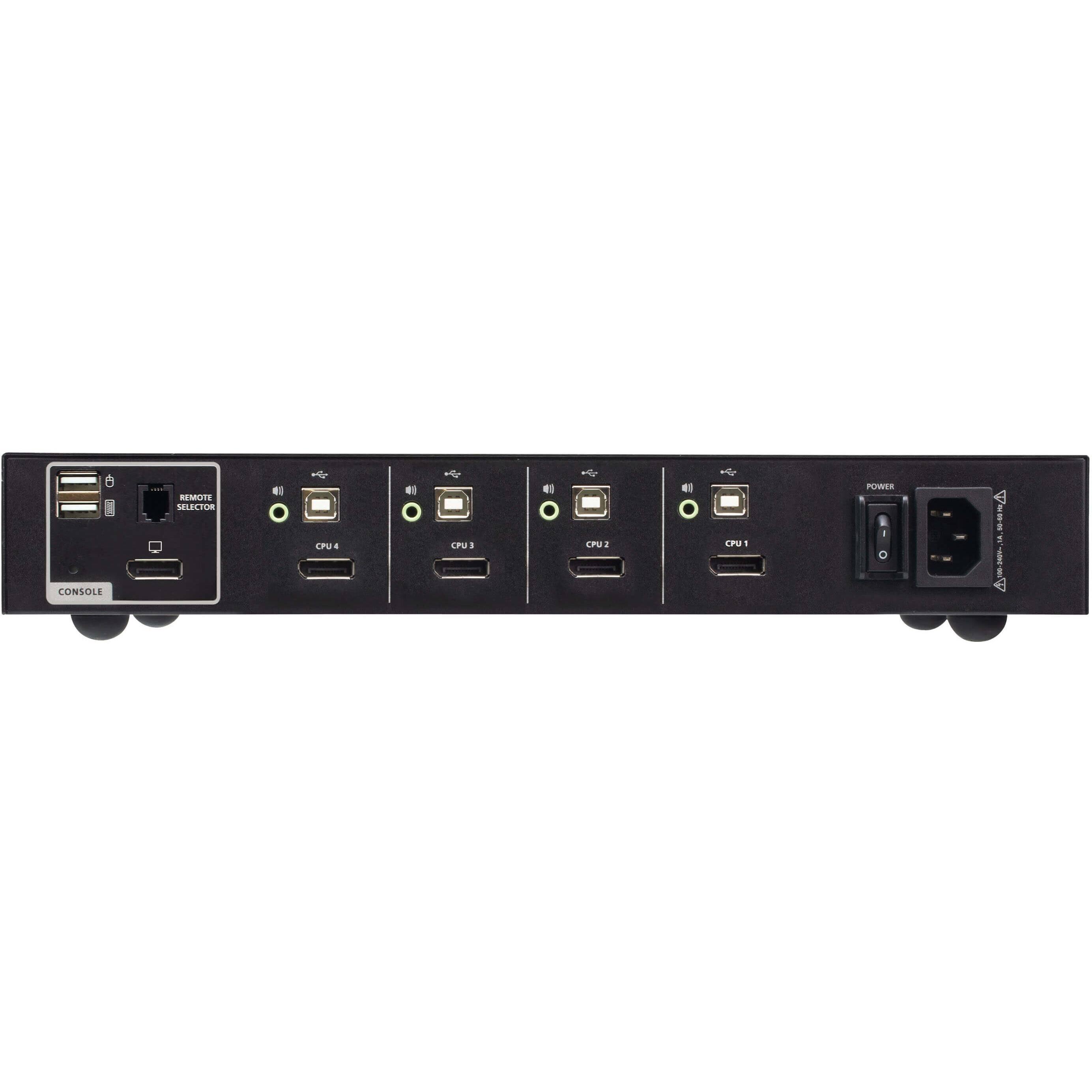 REMOTE SELECTOR  
40  
CPU4  
CPU3  
CPU2  
CPU1  
POWER I/O  
... - 18  
1  
CONSOLE
