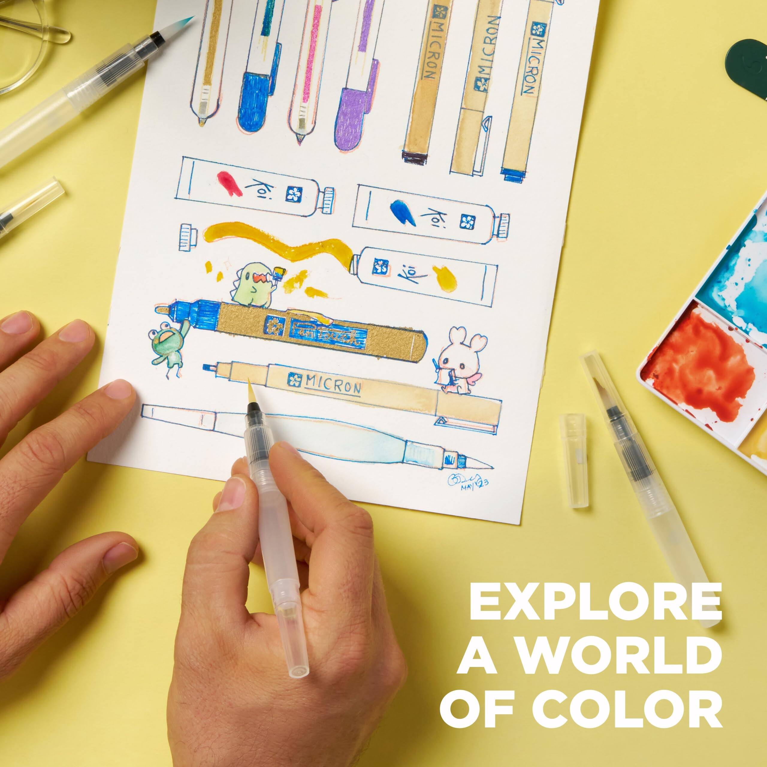 MICRON  
MICRON  
MICRON  
MICRON  
NAY23 MBI  
EXPLORE A WORLD OF COLOR