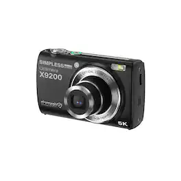 Samvix - Kosher Digital Camera with 12x Optical Zoom UCamera X9200 (Black)