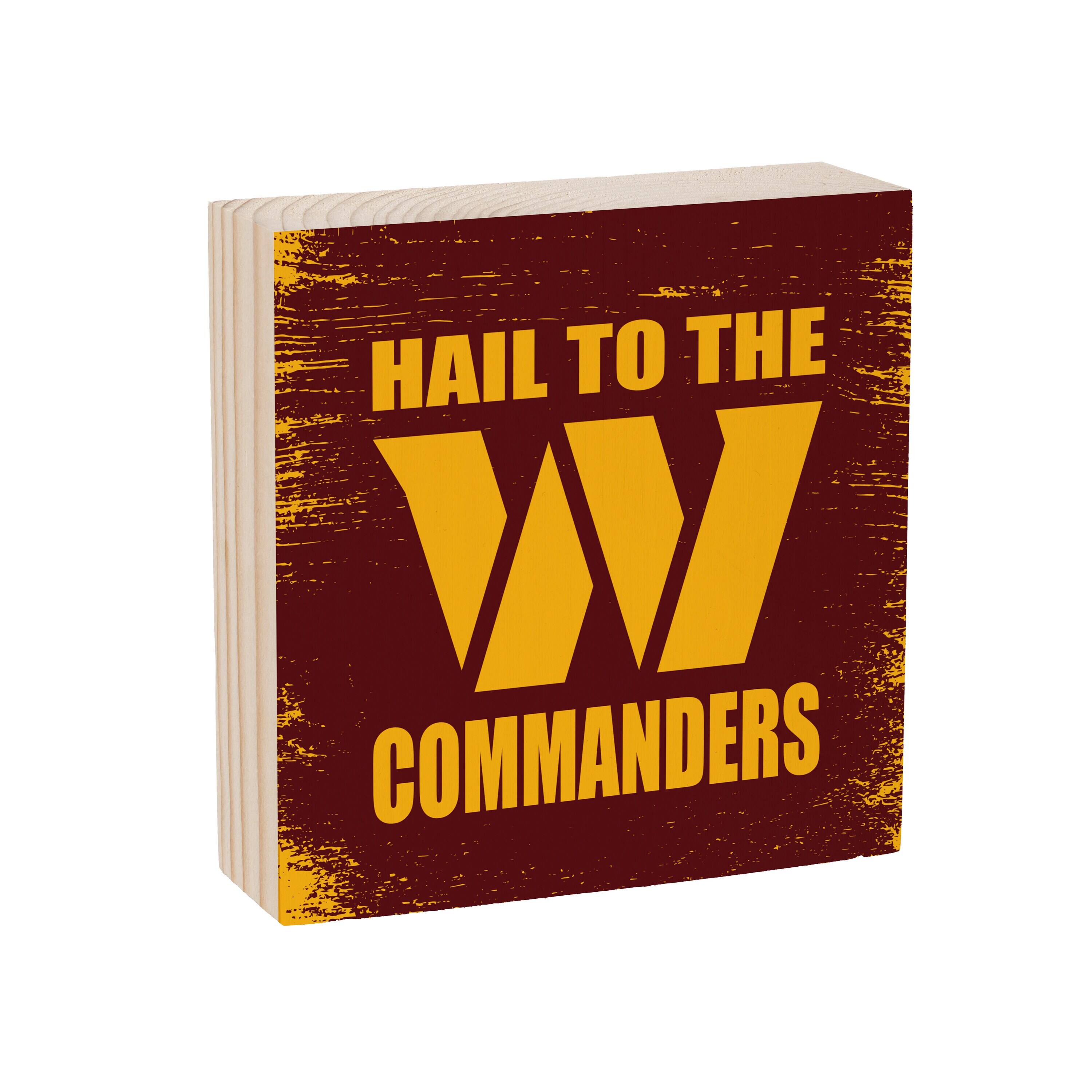 HAIL TO THE  
COMMANDERS