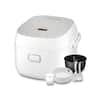 cuchen - 5.5-Cup (6 Person) IH Induction Heating Rice Cooker for all types of rice - White