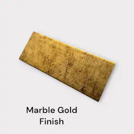 LAREDO FRAME FACTORY - 3" Wood Color Swatch Sample Set for Samsung The Frame TV - Finish Samples - MARBLE GOLD