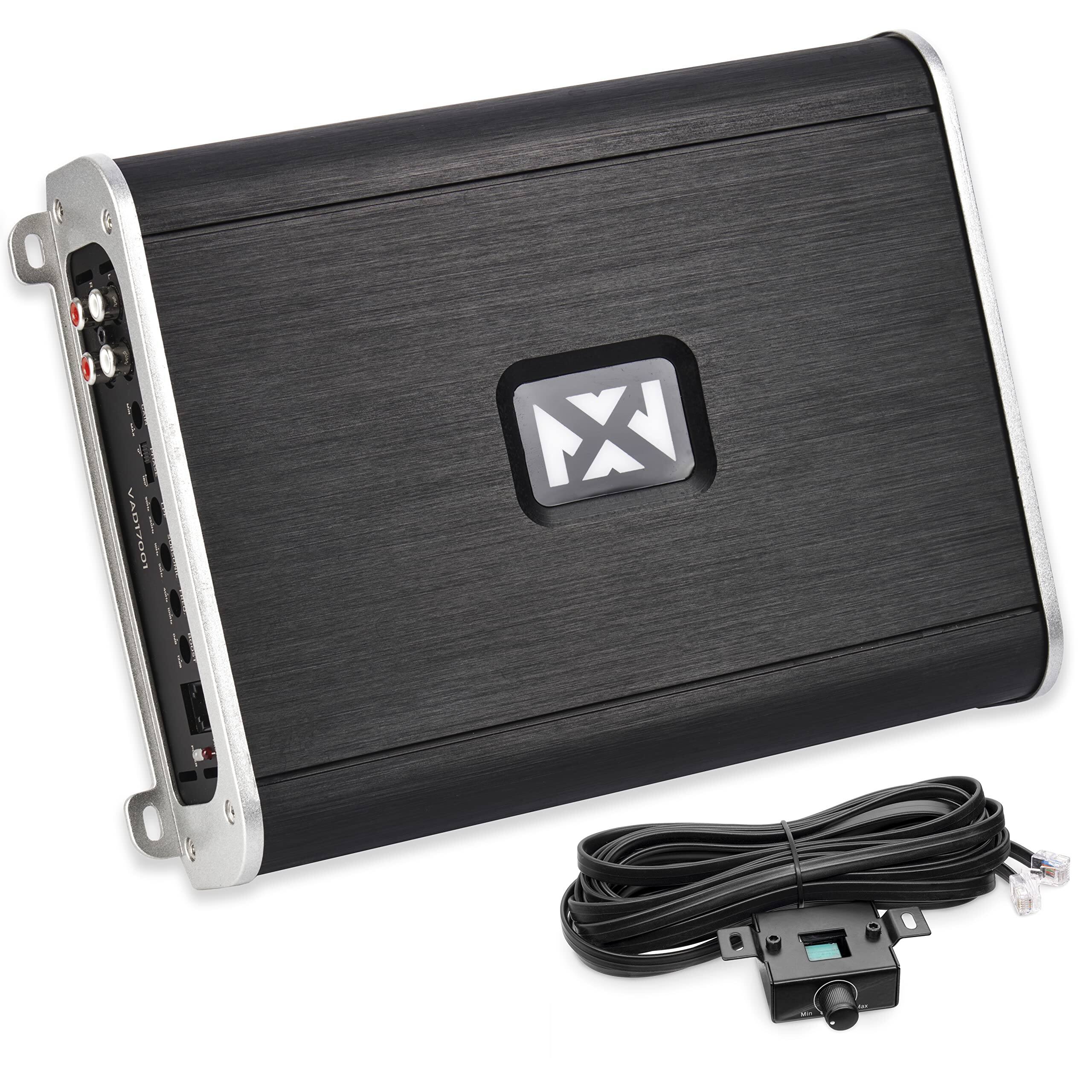 NVX - VAD17001 Monoblock Class D Amplifier 1700W RMS High Power, 1/2/4-ohm Stable, Bass Boost, for Car/Marine/UTV/Motorcycle price history on PriceWatchPro