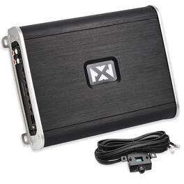 NVX - VAD17001 Monoblock Class D Amplifier 1700W RMS High Power, 1/2/4-ohm Stable, Bass Boost, for Car/Marine/UTV/Motorcycle