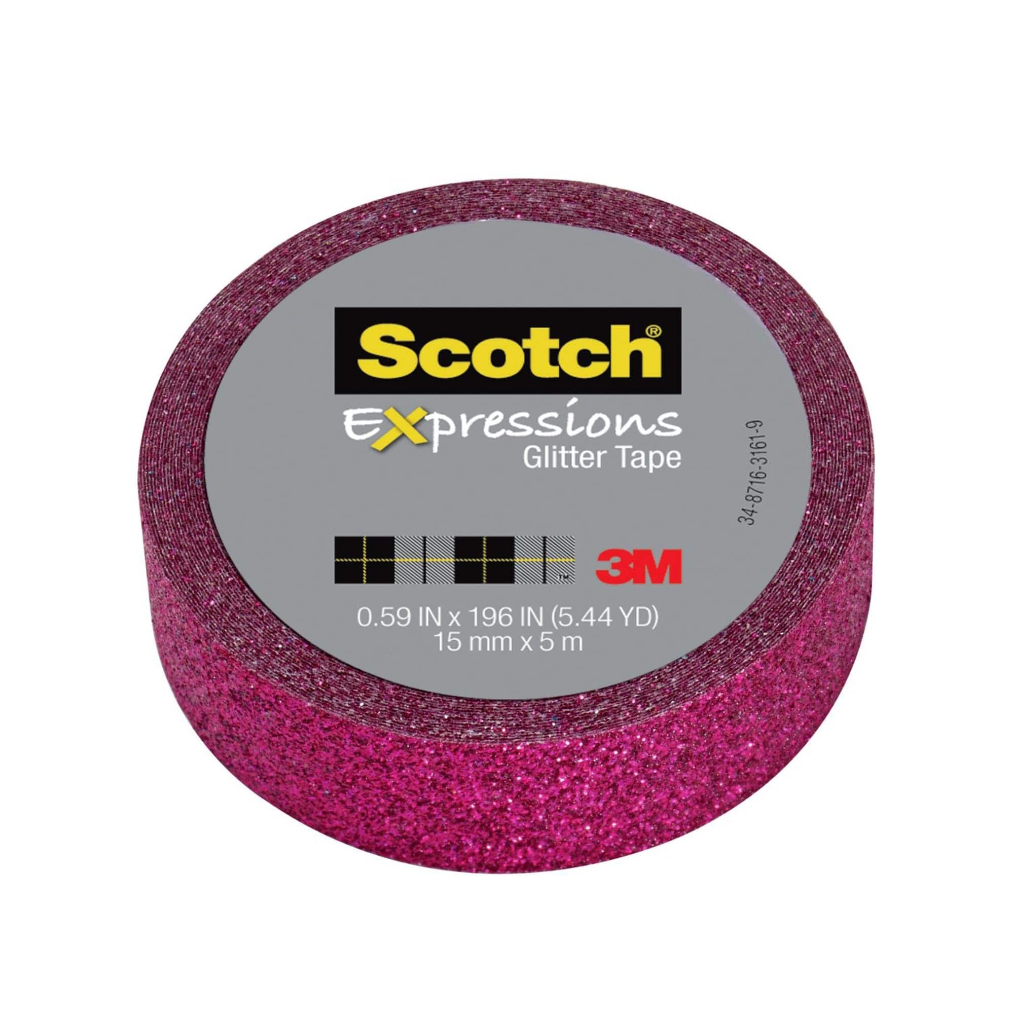 3M - Washi Tape Glit HT Pnk .59In