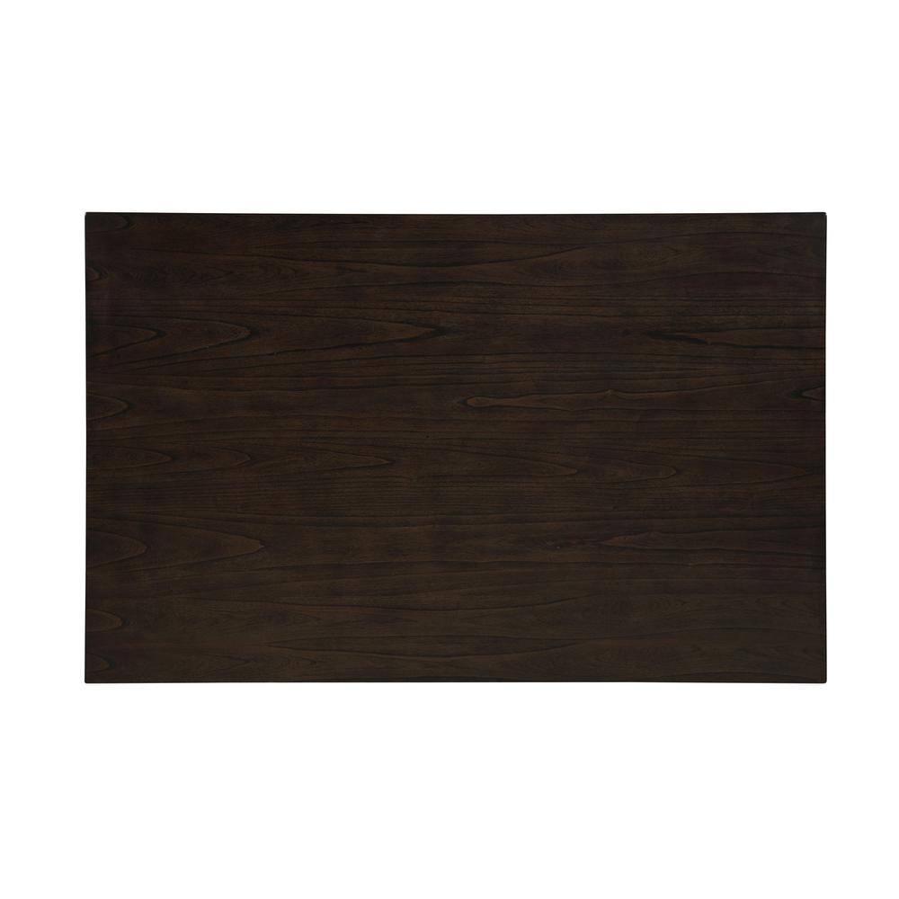 Alt View 1. Best Quality Furniture - Counterheight Dining Table with Storage in Cappuccino Wood - Cappuccino.