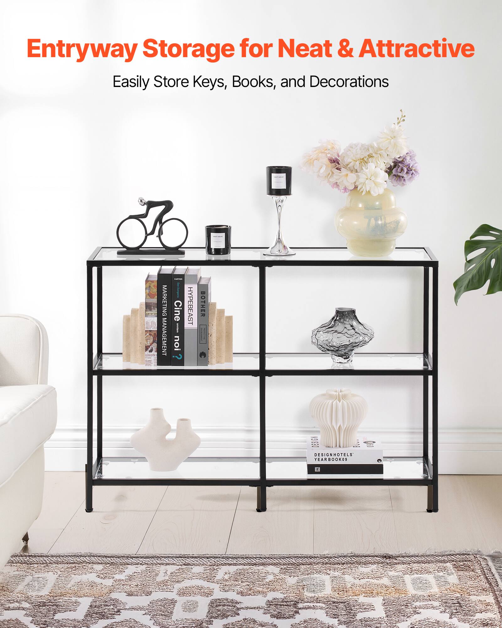 Entryway Storage for Neat & Attractive
Easily Store Keys, Books, and Decorations
MARKETING MANAGEMENT | Cine | noi HYPEBEAST BOTHER : DESIGNHOTELS YEARBOOK09