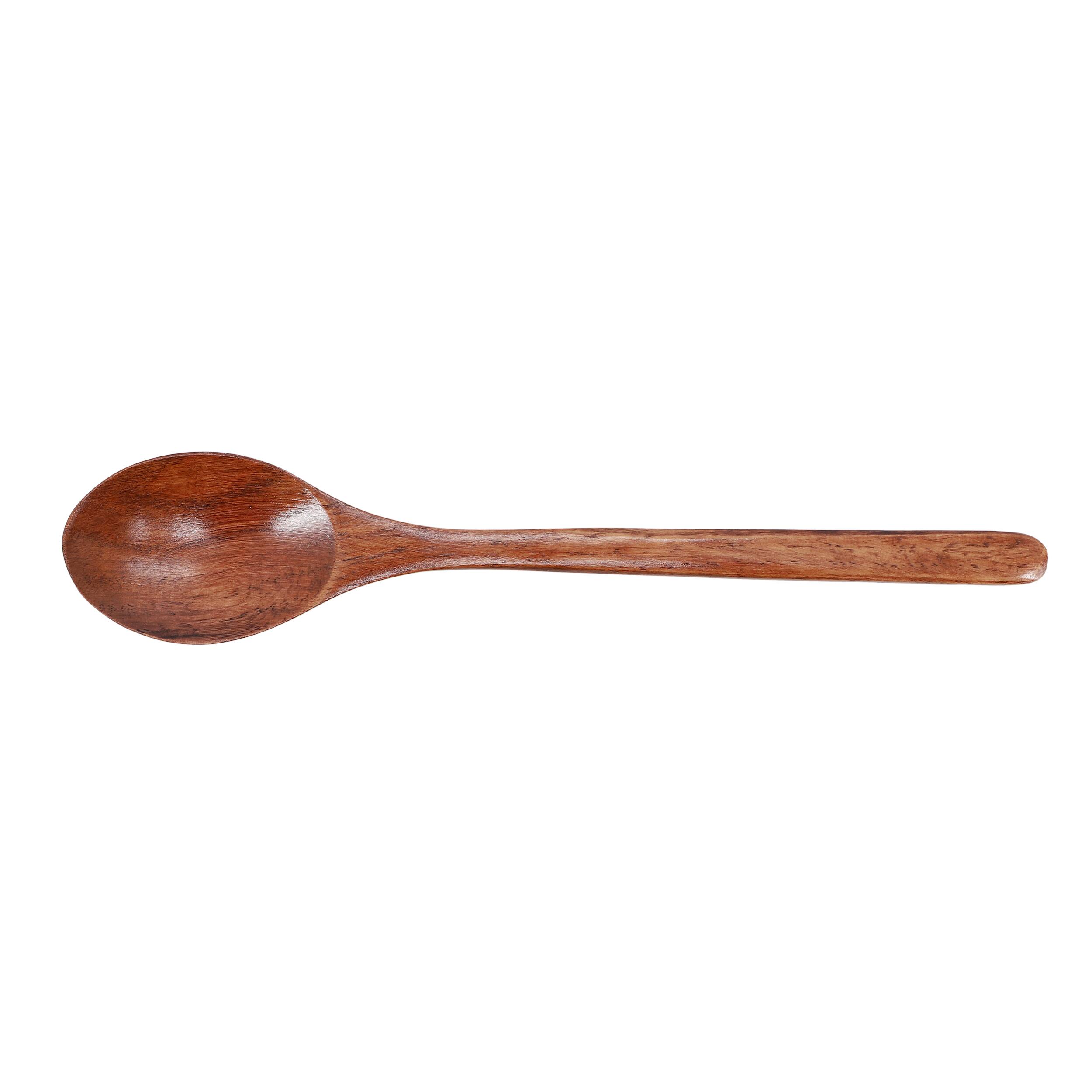 Alt View 2. MegaChef - MegaChef 6 Piece 9 Inch Acacia Wood Spoon Set - Brown.