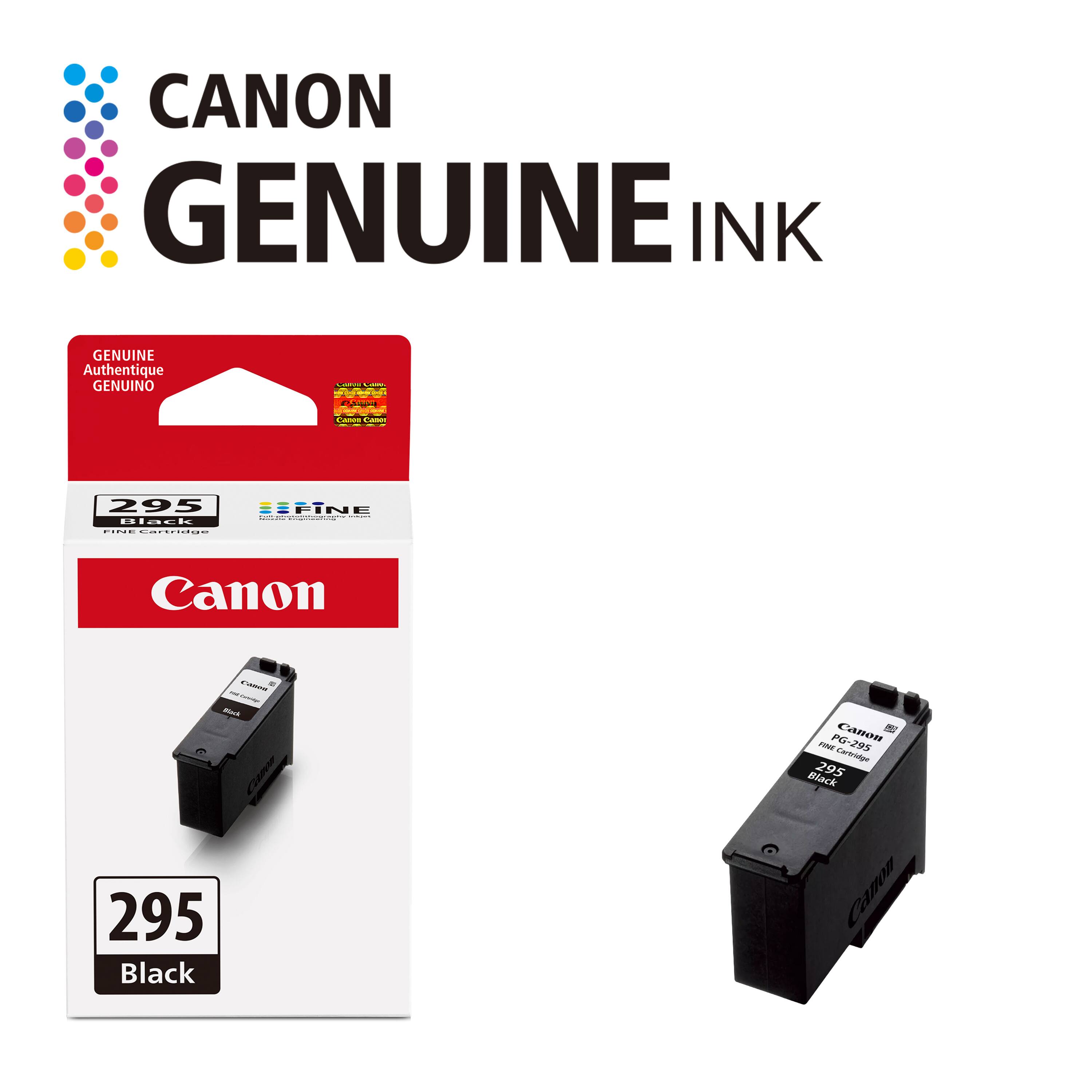 CANON GENUINE INK

Authentique GENUINO

295 Black

Canon

PG-295