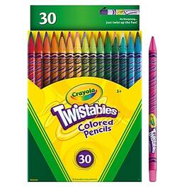 Crayola - Twistables Colored Pencils, 30/Pack (BIN687409) - Assorted Colors