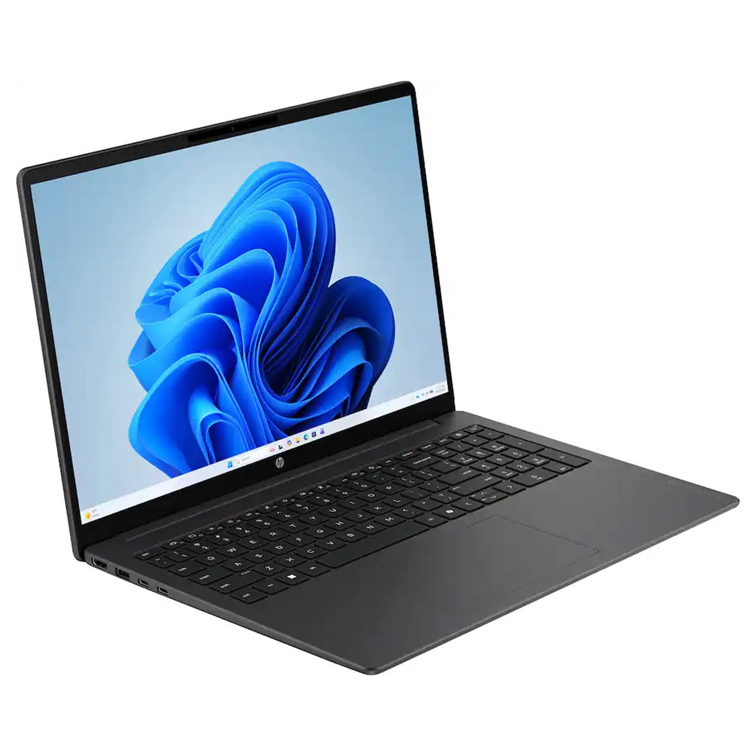 Angle. HP - HP OmniBook 3 17.3" FHD (1920x1080) Laptop - Intel Core Ultra 7 255U, 16GB RAM, 2TB SSD, Windows 11 Pro, Mica Silver - Mica Silver.