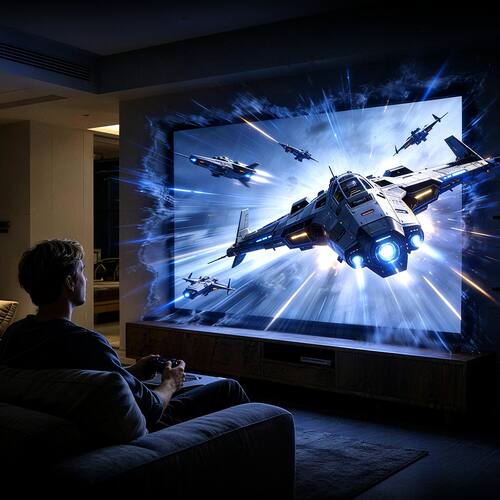 Alt View 5. Panasonic - 55" W85C 4K 3840x2160 60Hz QD-Mini LED Google TV (2026).